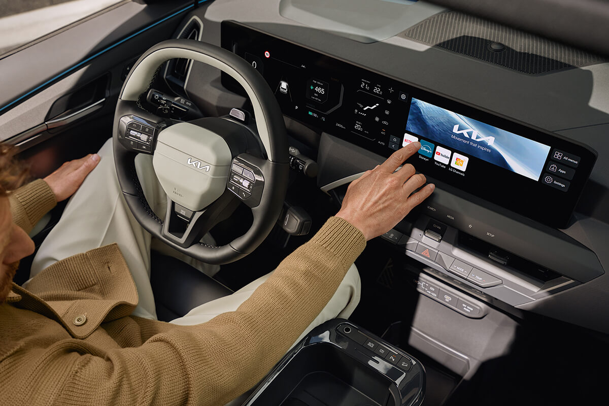 Kia EV5 Innenansicht Cockpit